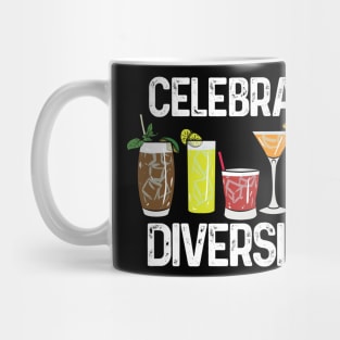 Cocktails - Celebrate Diversity Mug